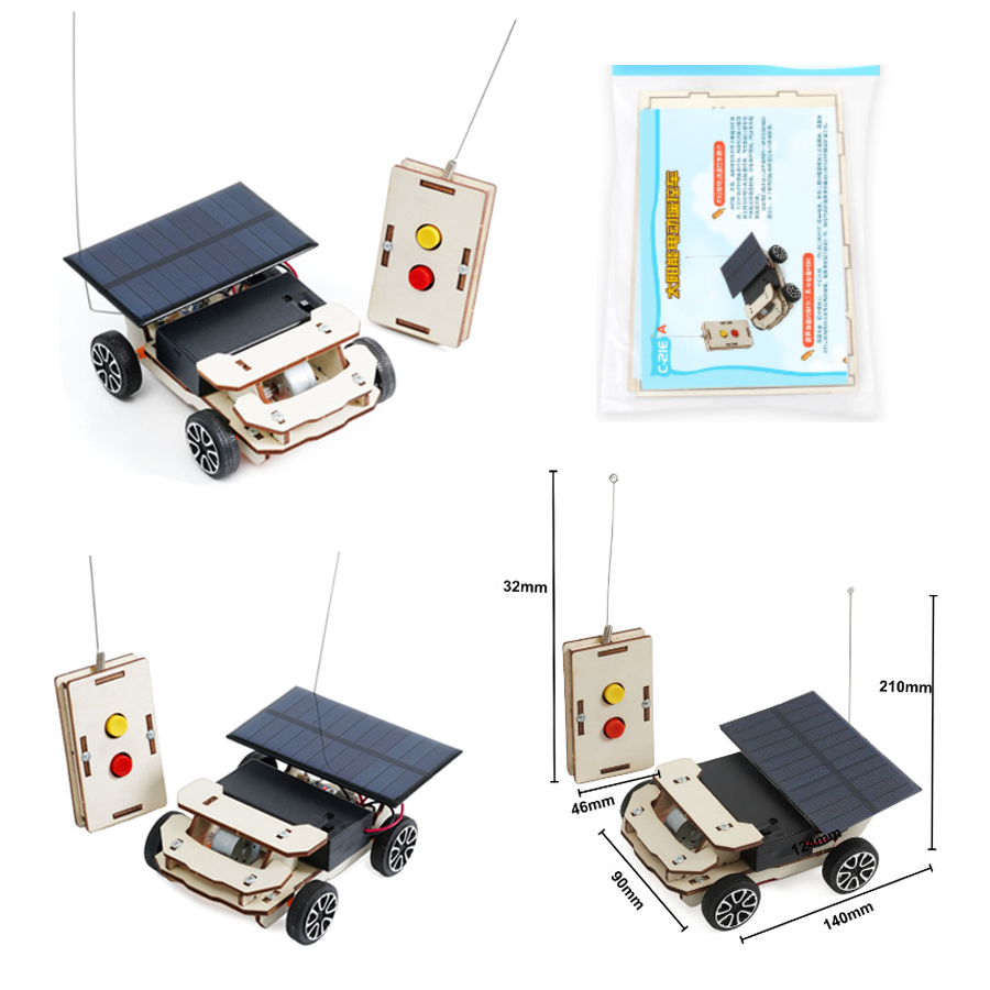 Science Project Kit - DIY Remote Solar Car Model Technologia