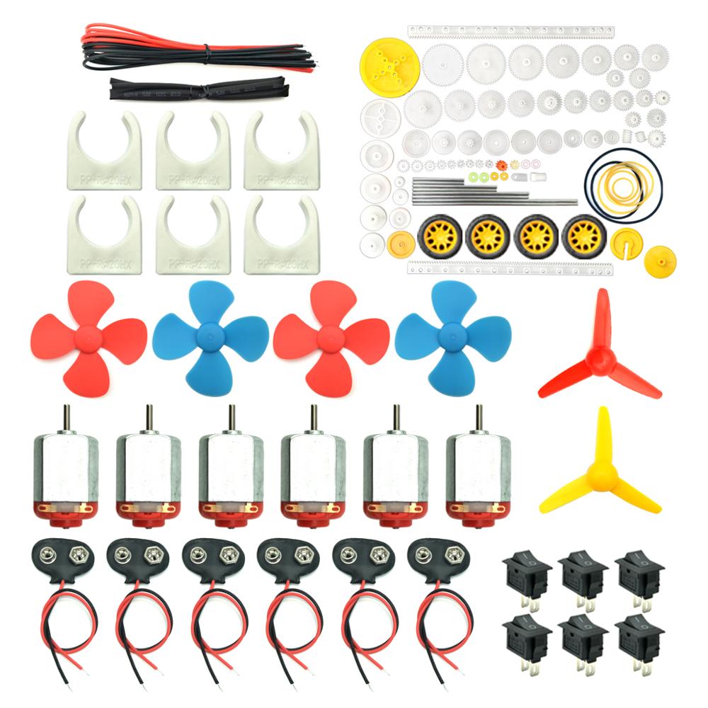 6 Set Motors Kit, Mini Electri - Science Hobby Kit 리뷰 및 가격