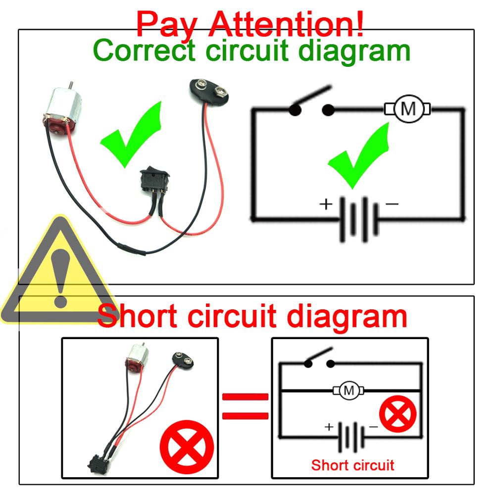 6 Set Motors Kit, Mini Electri - Science Hobby Kit 리뷰 및 가격