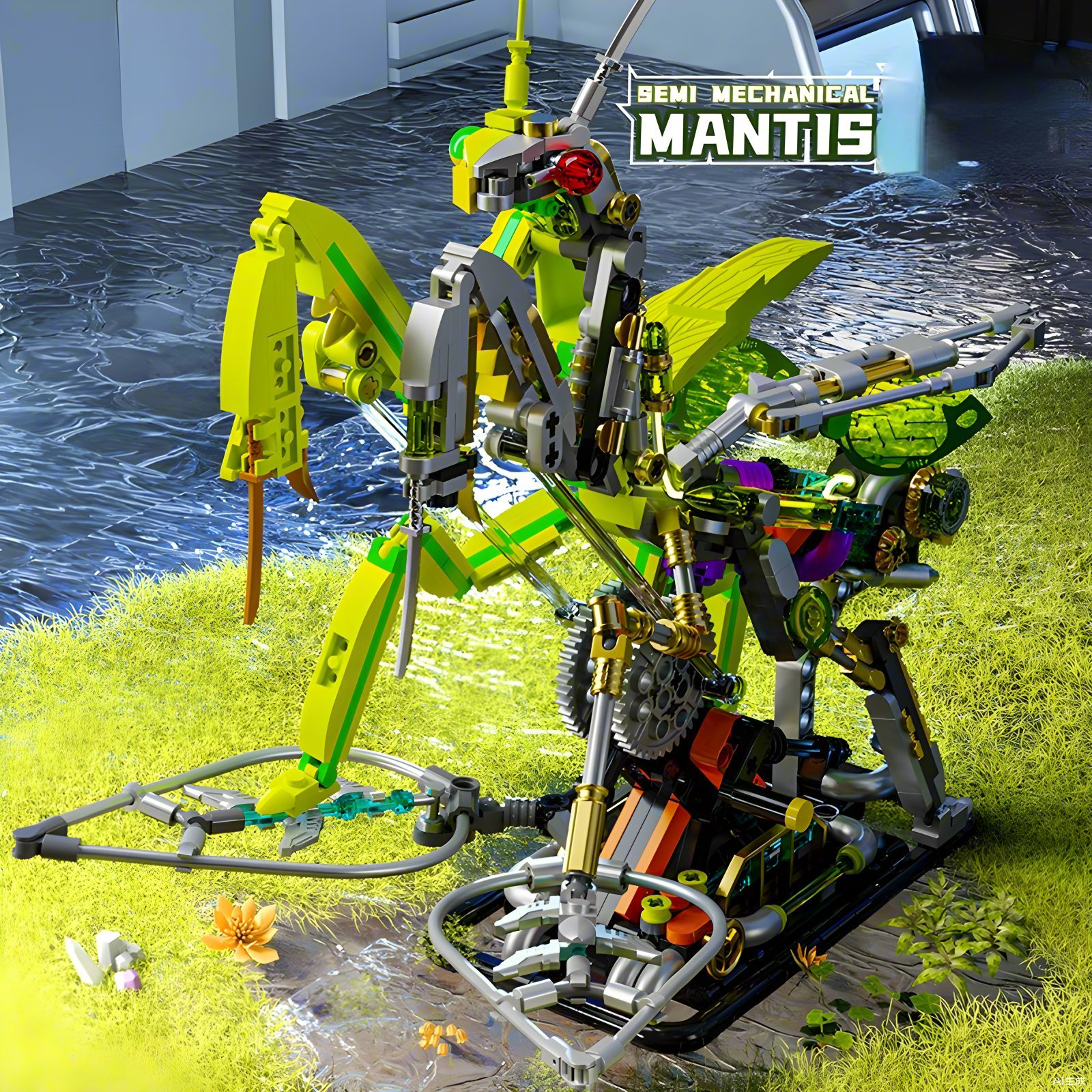 DIY Mantis building blocks sem - Science Toys Diy 리뷰 및 가격