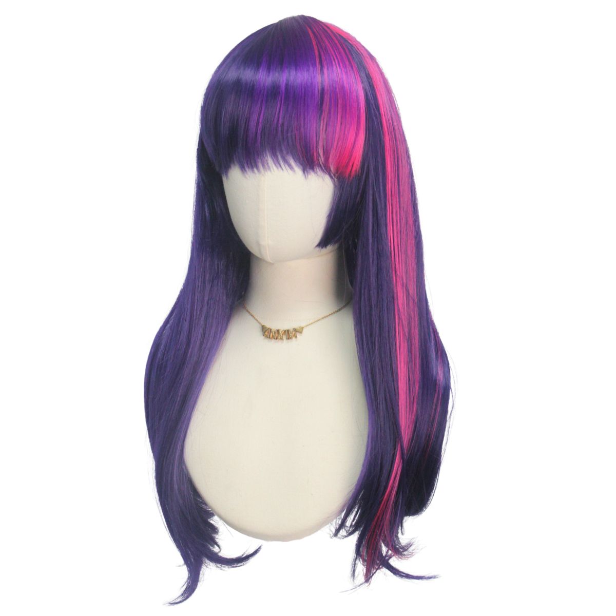 Pink Purple Neat Bangs Long St - Science Bob 리뷰 및 가격