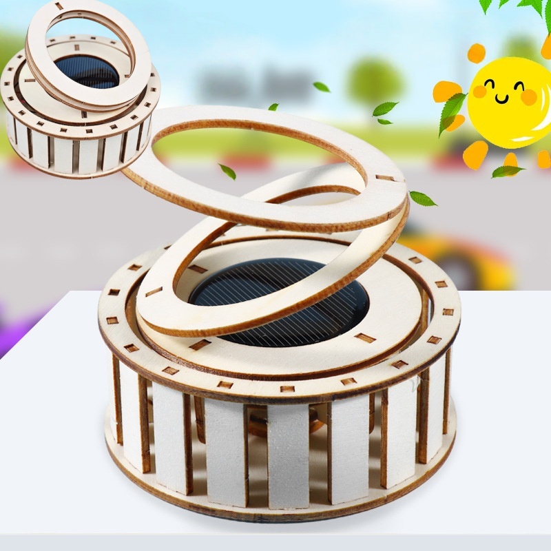 1 PCS DIY Solar Double Ring Ma - Science Toys Diy 리뷰 및 가격