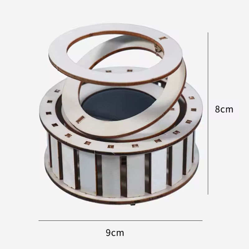 1 PCS DIY Solar Double Ring Ma - Science Toys Diy 리뷰 및 가격