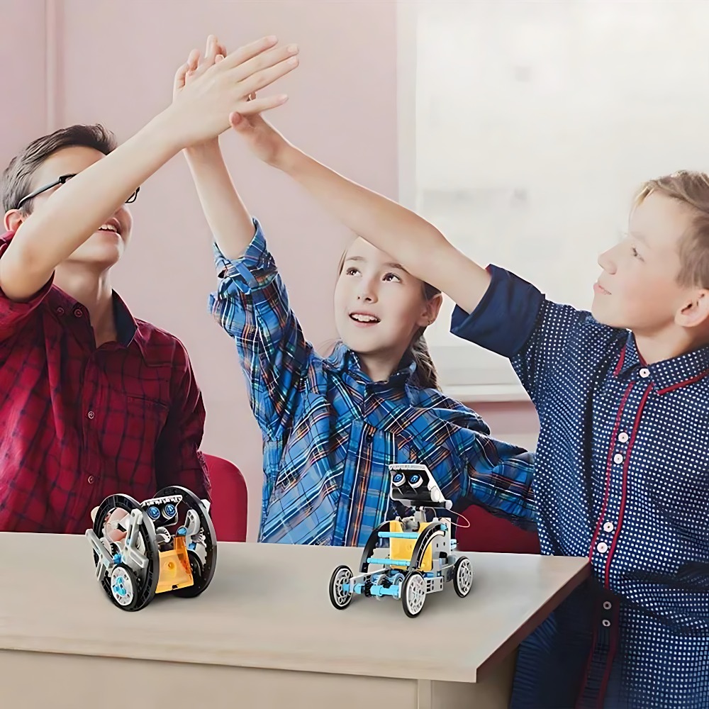 Solar Robot Building Blocks 12 - Science Toys Diy 리뷰 및 가격