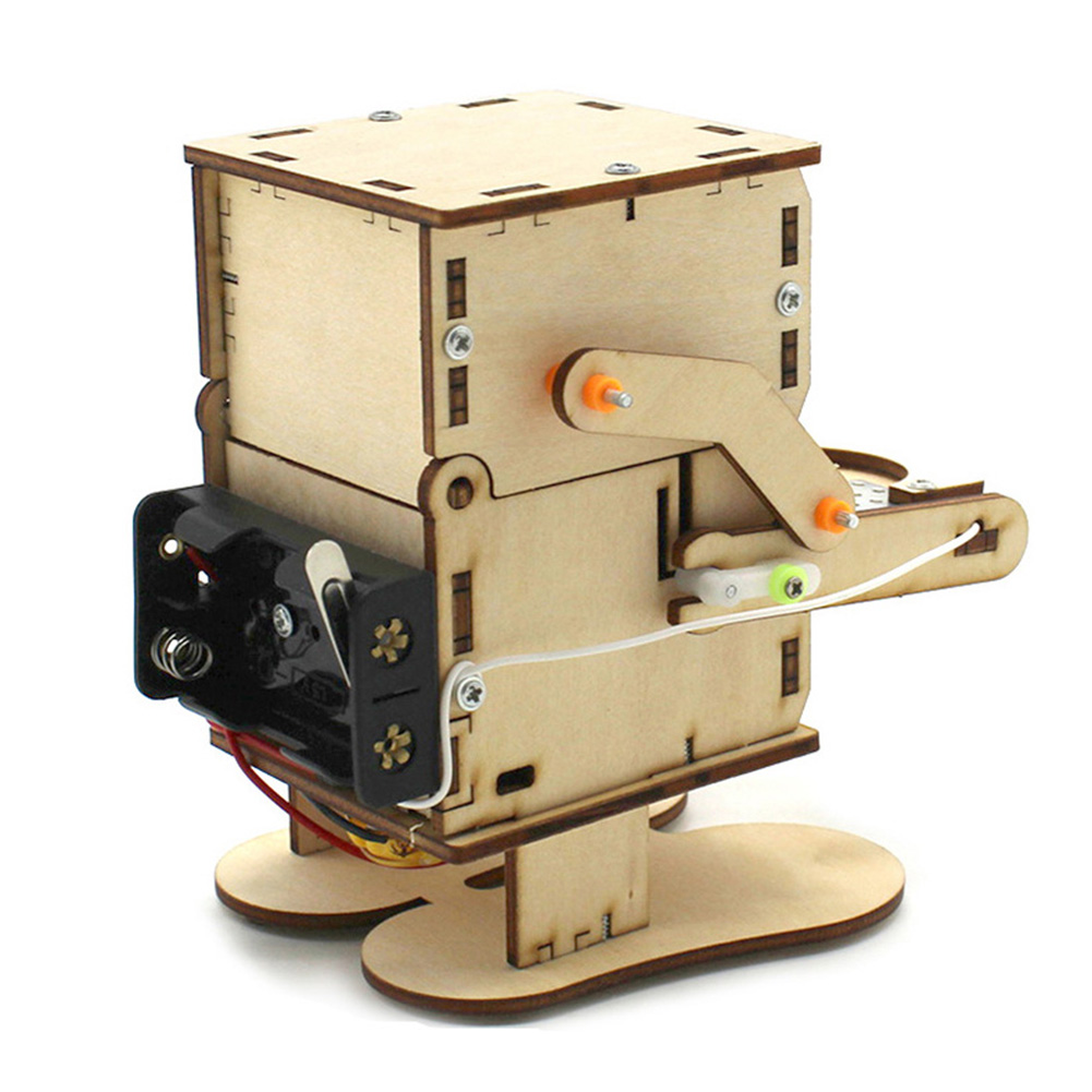 Wooden Assemble DIY Robot Eati - Science Project Kit 리뷰 및 가격