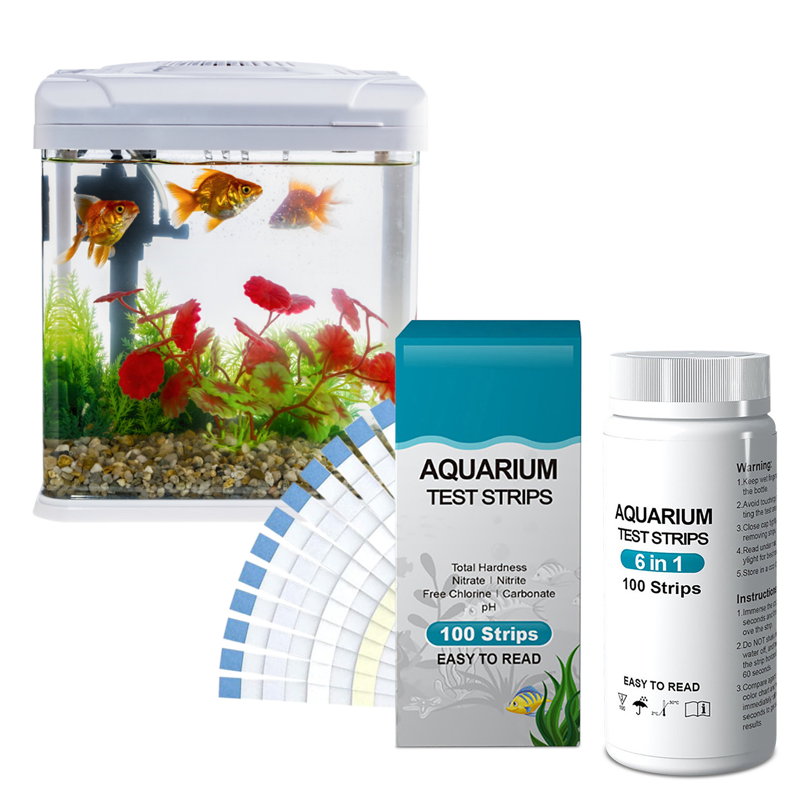 100pcs 6-in-1 Water Quality Te - Water Testing Kit 리뷰 및 가격