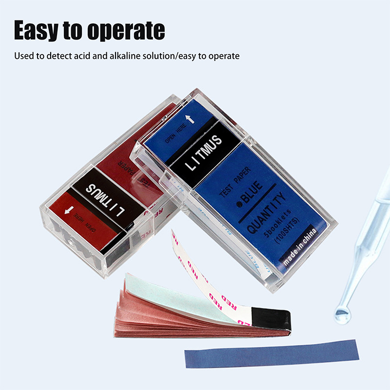 100 Strips/Box PH Test Strips  - Ph Strip Test 리뷰 및 가격
