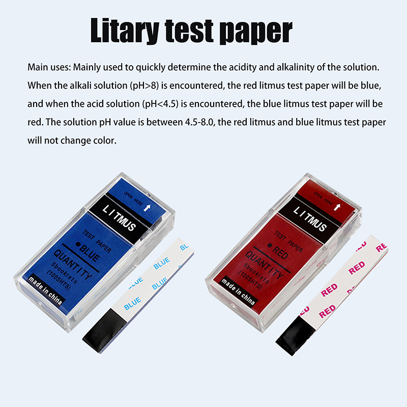 100 Strips/Box PH Test Strips  - Ph Strip Test 리뷰 및 가격