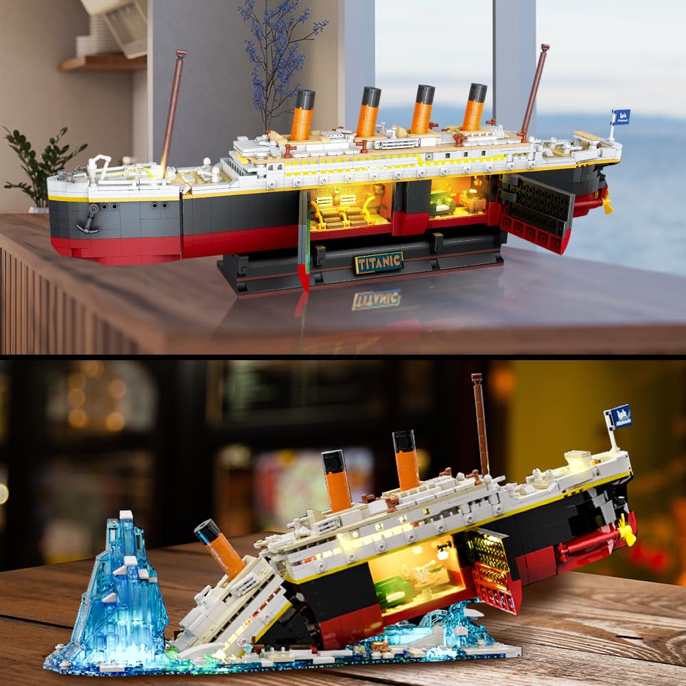 Titanic Building Set with LED- - Science Olympiad 리뷰 및 가격