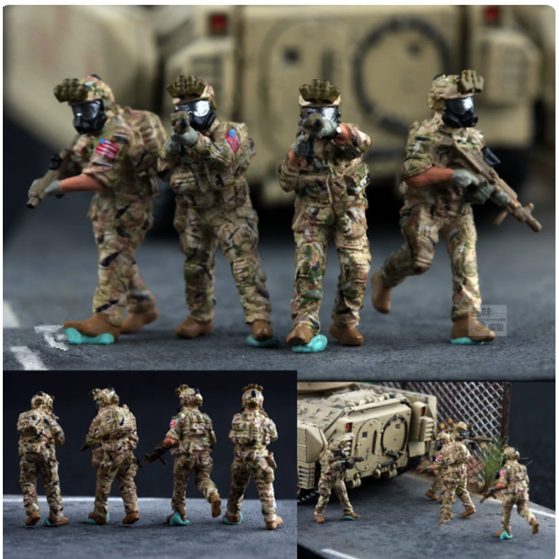 1:72 Model Painted 4 Pcs Moder - Science Bob 리뷰 및 가격
