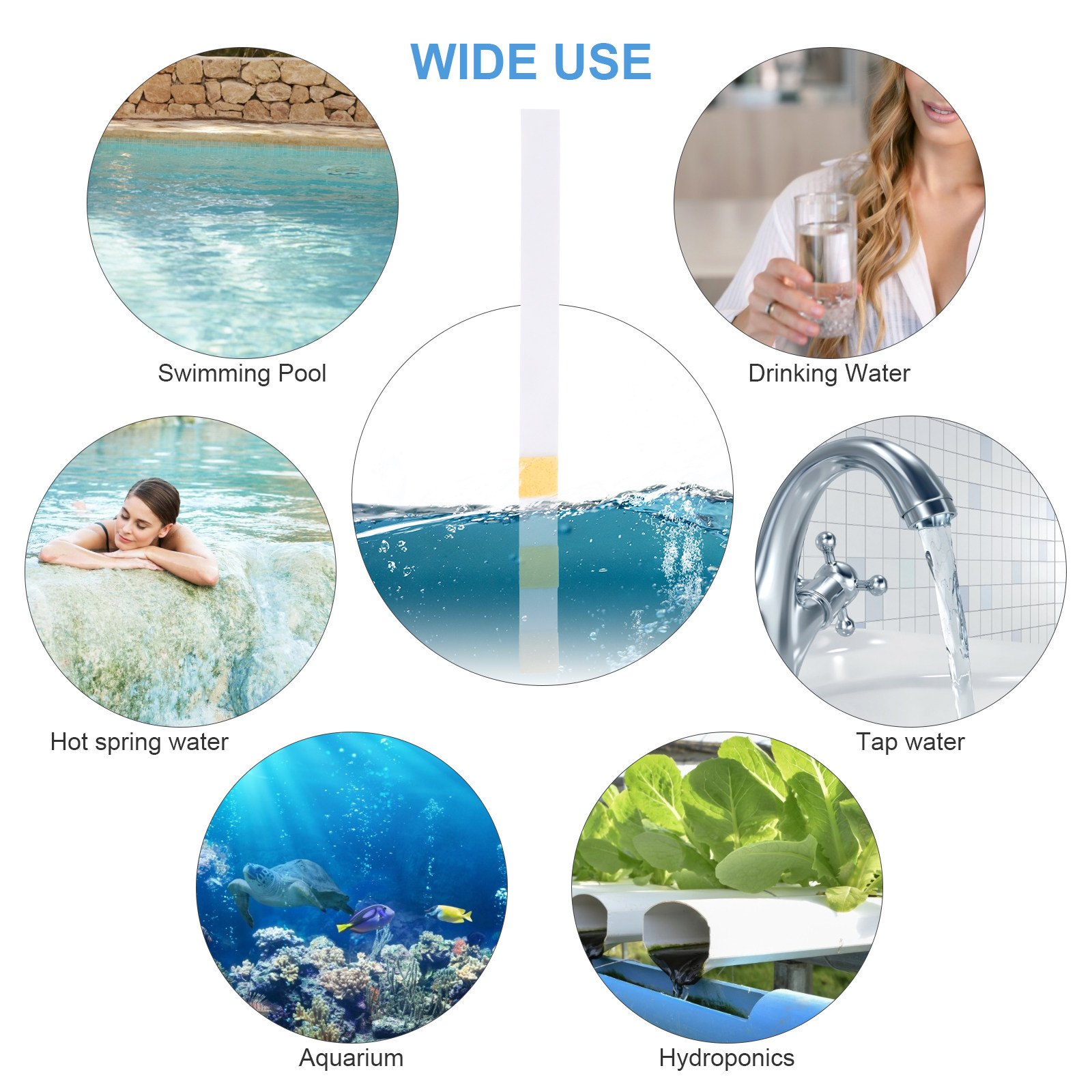 50Pcs Water Testing Strips PH  - Ph Strip Test 리뷰 및 가격