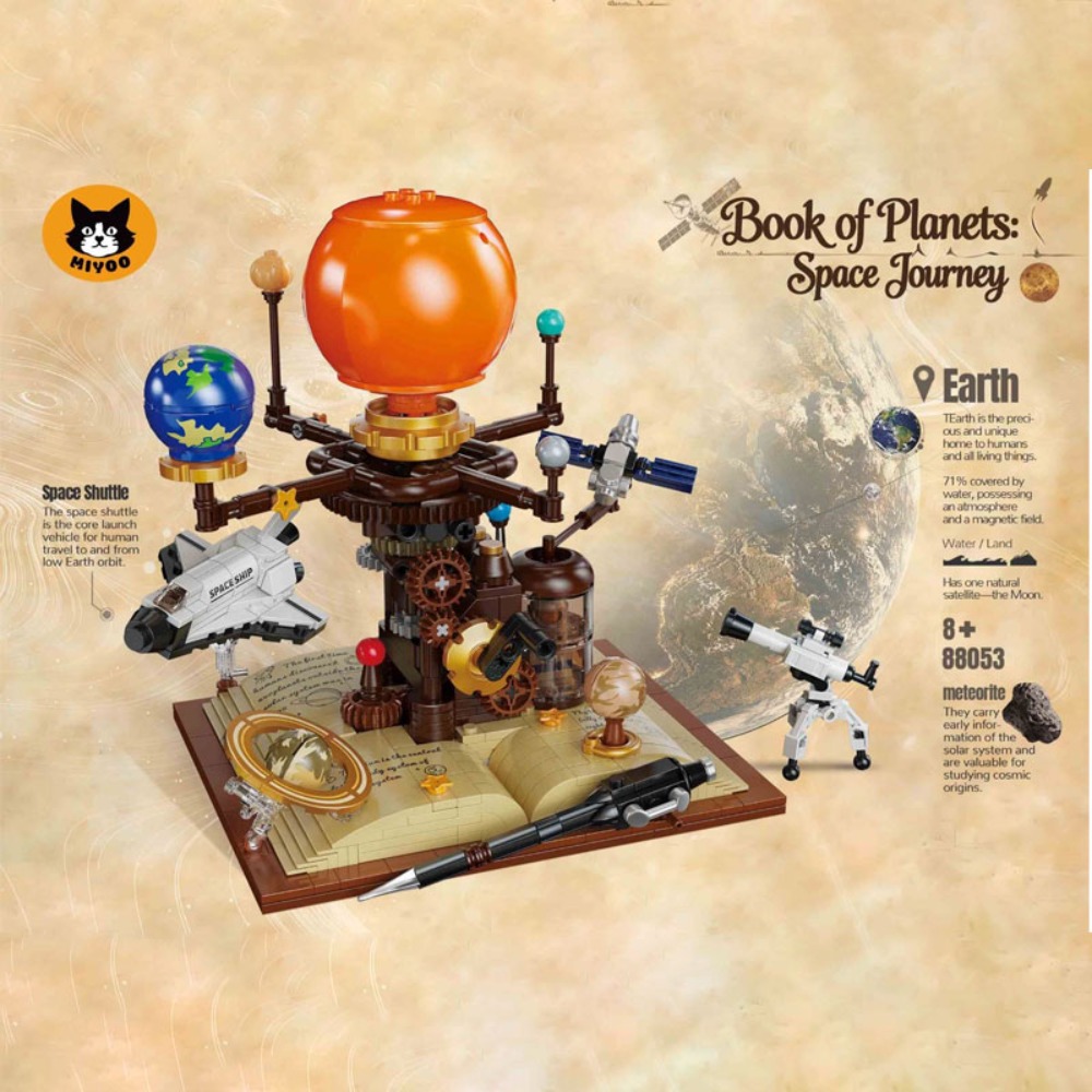 672PCS STEM Building Blocks So - Solar System Orrery 리뷰 및 가격