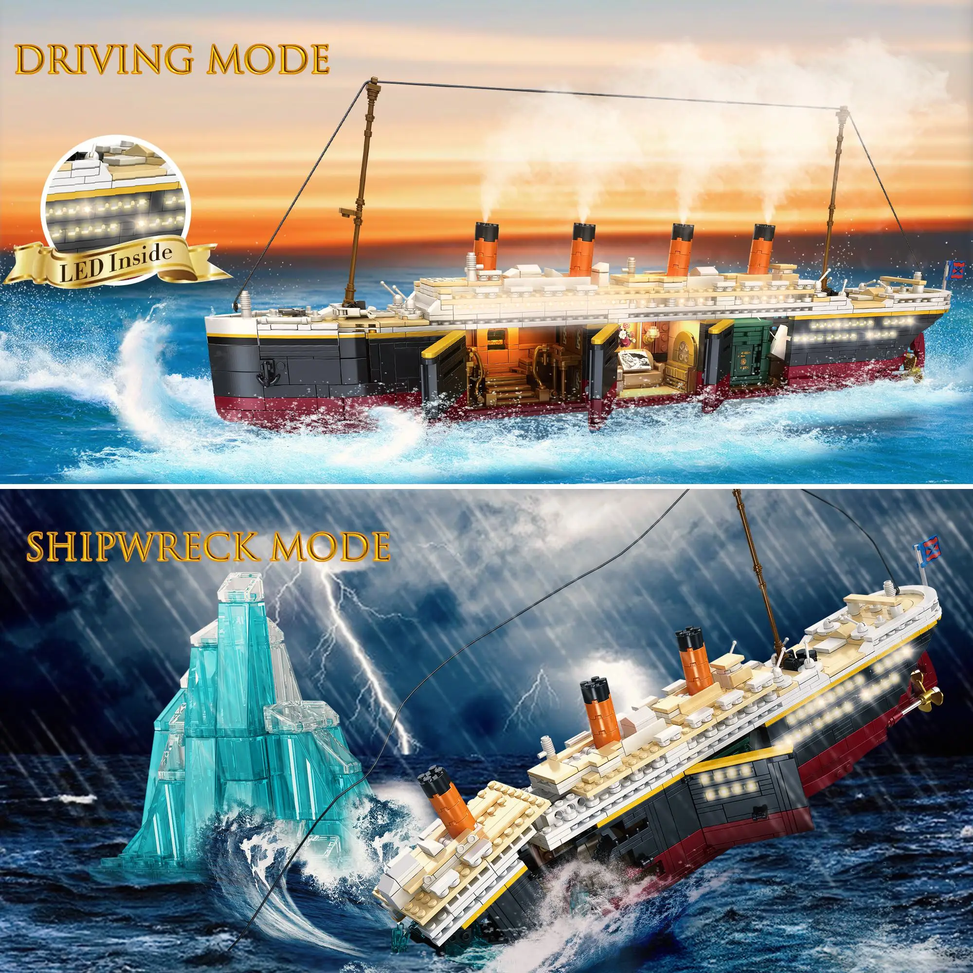 MOC 2288PCS Titanic Model Crea - Science Olympiad 리뷰 및 가격