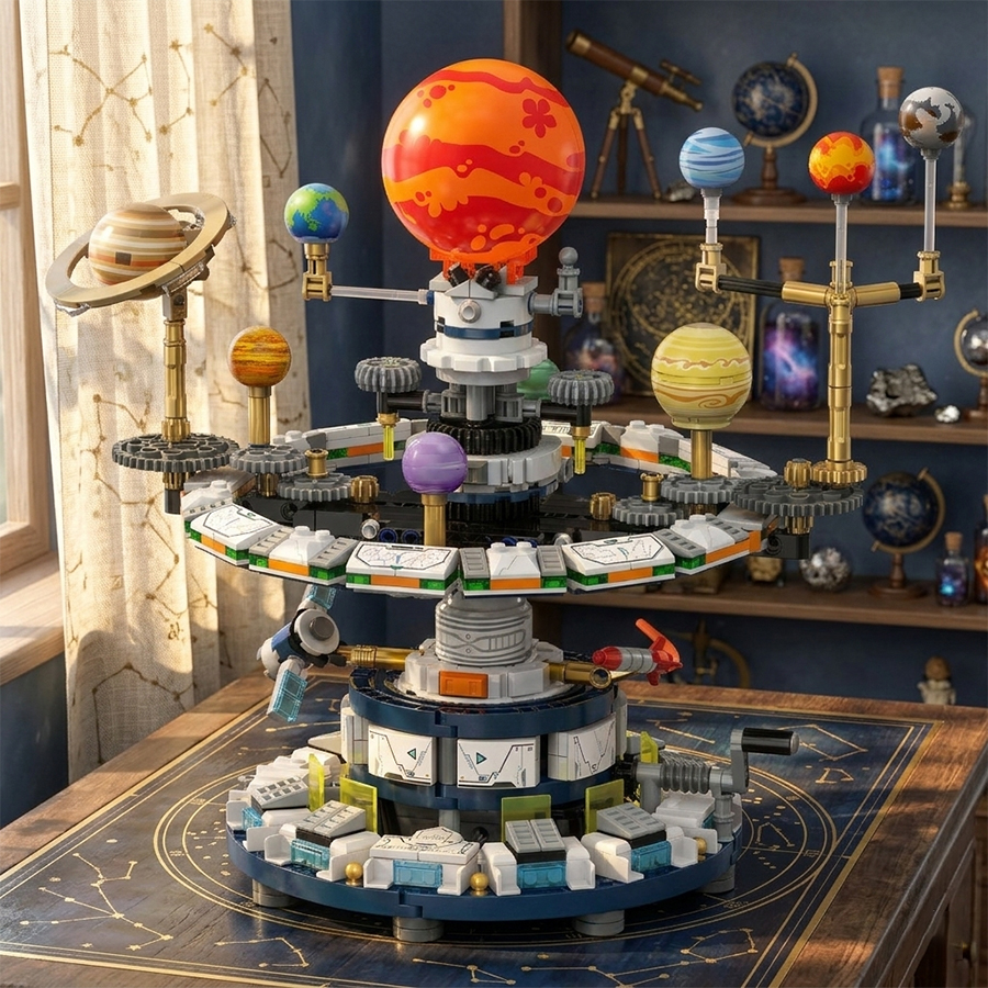 Mini Building Blocks Solar Sys - Solar System Orrery 리뷰 및 가격