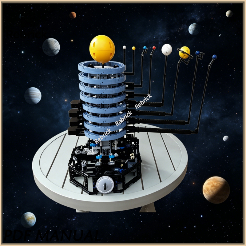 Exquisite MOC Construction Bri - Solar System Orrery 리뷰 및 가격