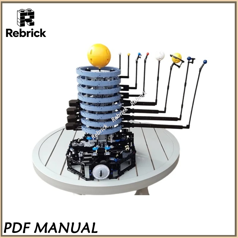 Exquisite MOC Construction Bri - Solar System Orrery 리뷰 및 가격