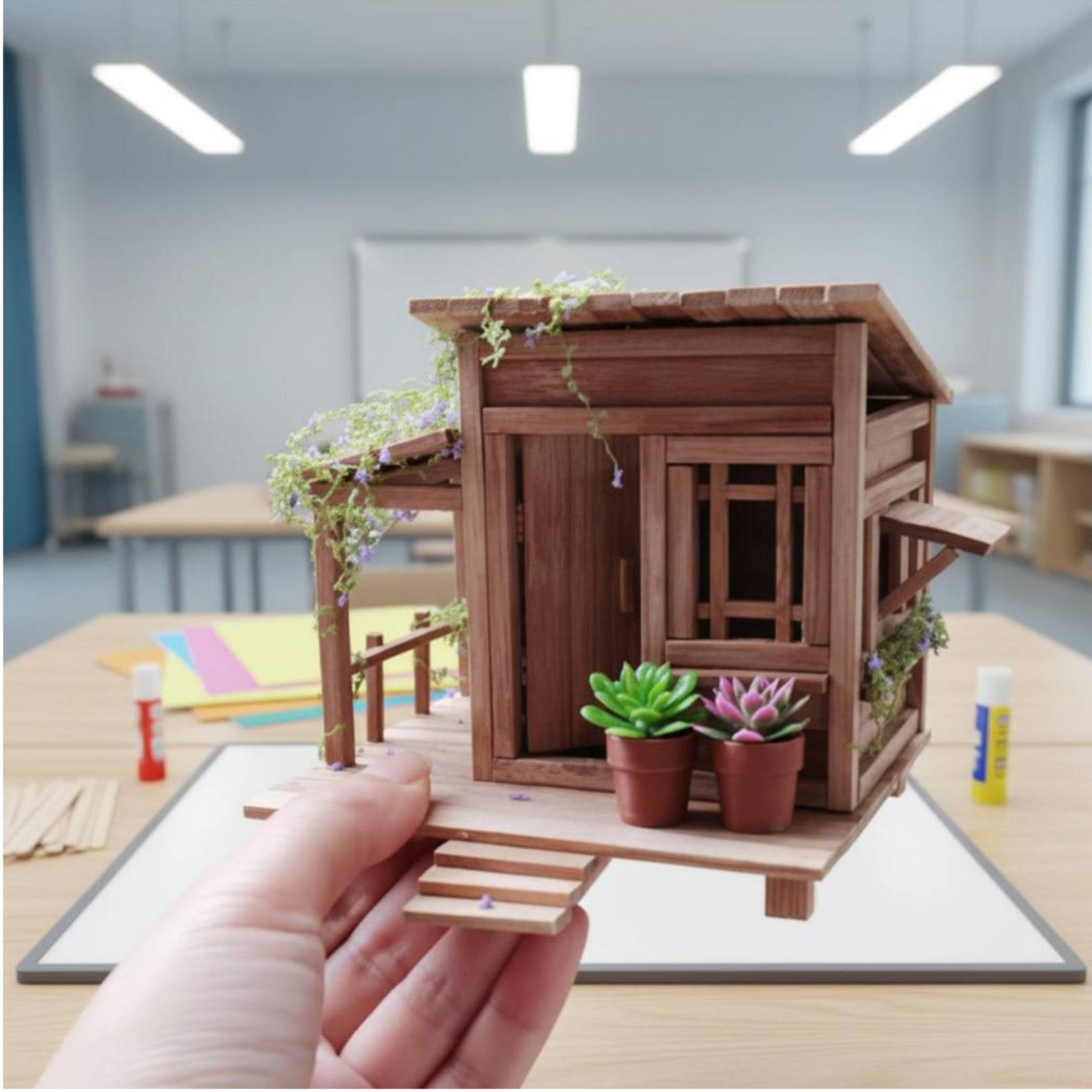 DIY Bamboo House Kit Relaxing  - Science Hobby Kit 리뷰 및 가격