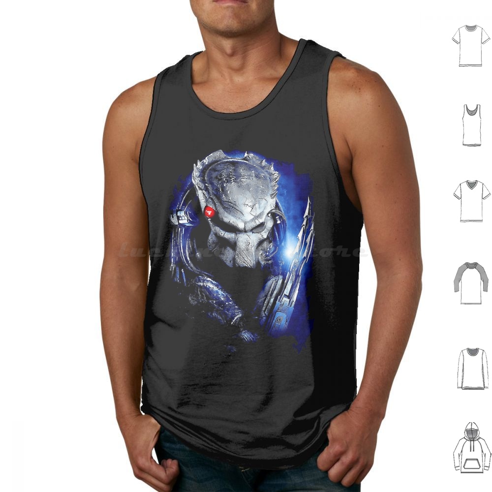 The-Blue Tank Tops Vest Sleeve - Science Hunter 리뷰 및 가격