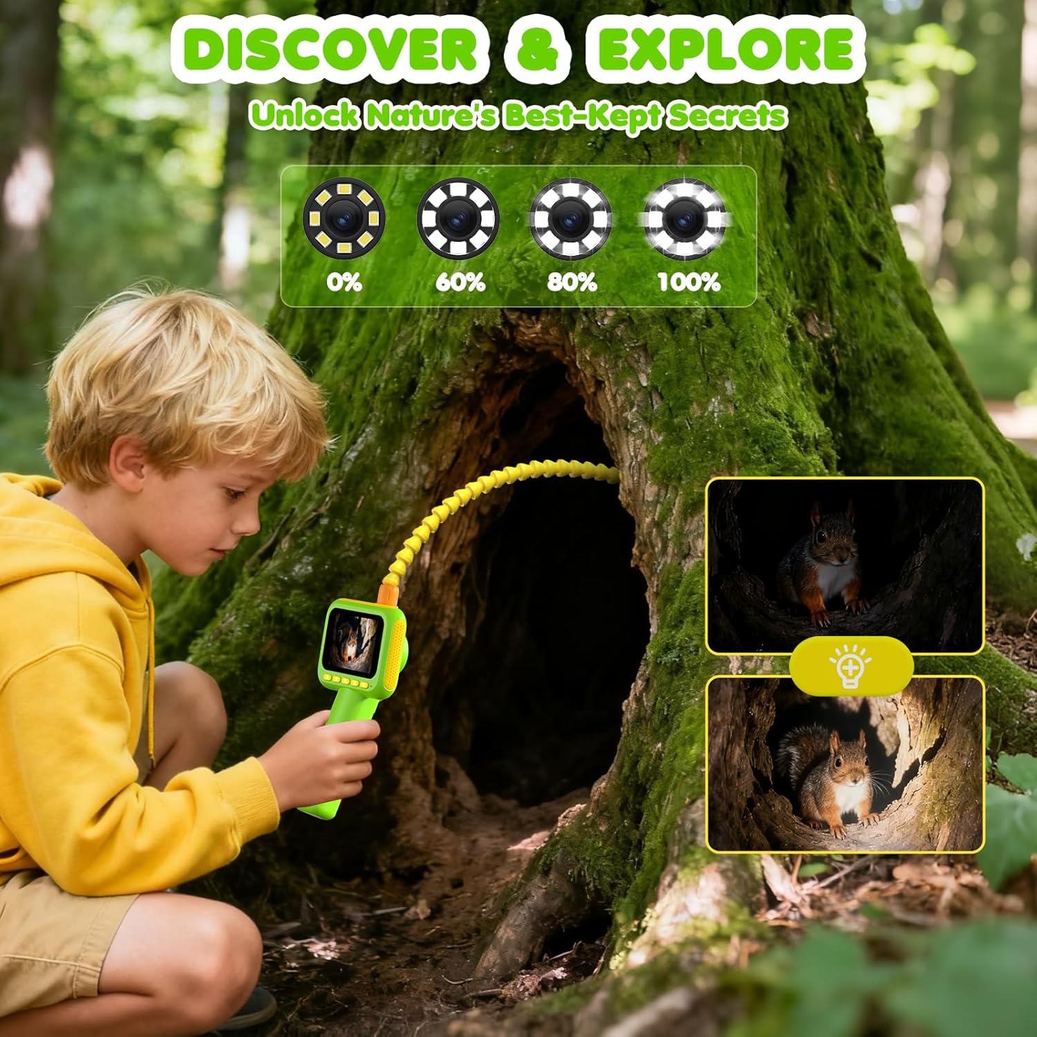 Endoscope for Kids, Borescope  - Science Toys 리뷰 및 가격