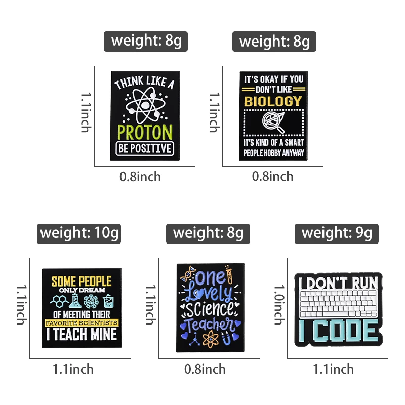 Program Code Sets Enamel Pins  - Science Bob 리뷰 및 가격