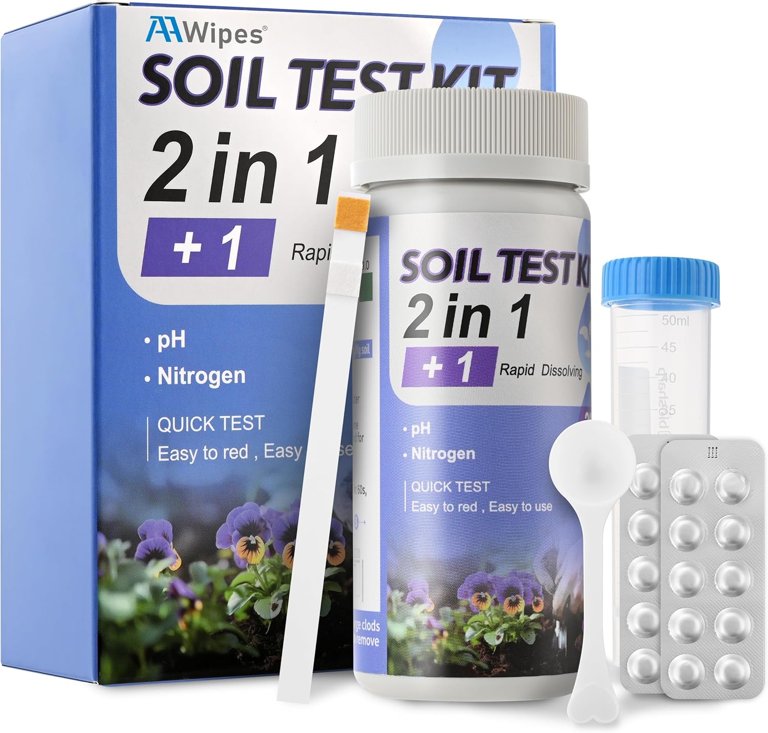 Soil Test Kit pH & Nitrogen Te - Ph Strip Test 리뷰 및 가격
