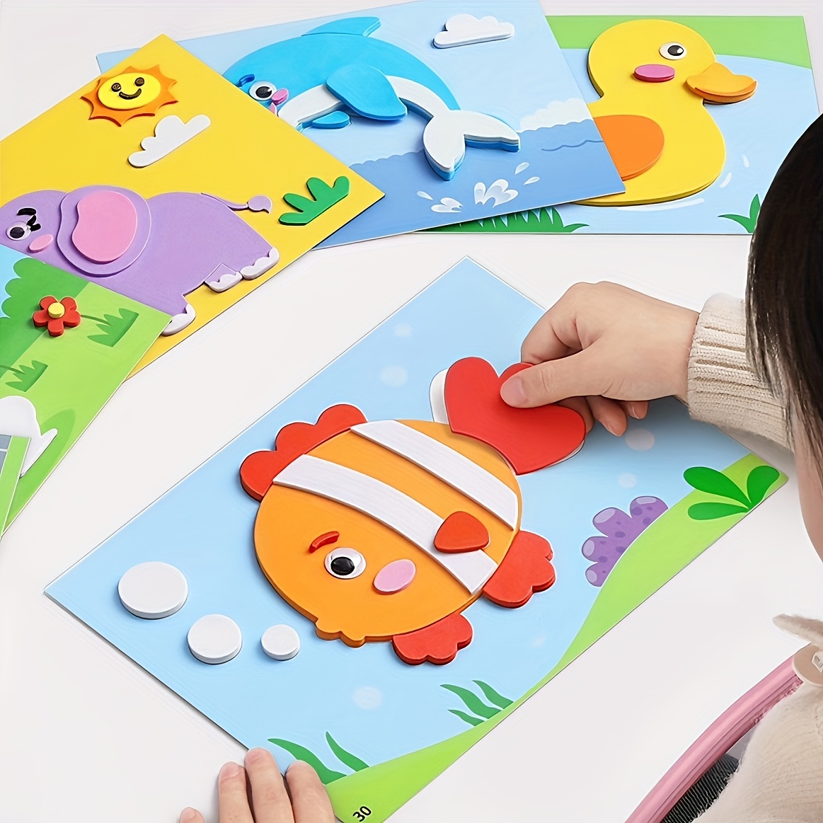 3D Stickers for Kids, Disposab - Science Toys Diy 리뷰 및 가격
