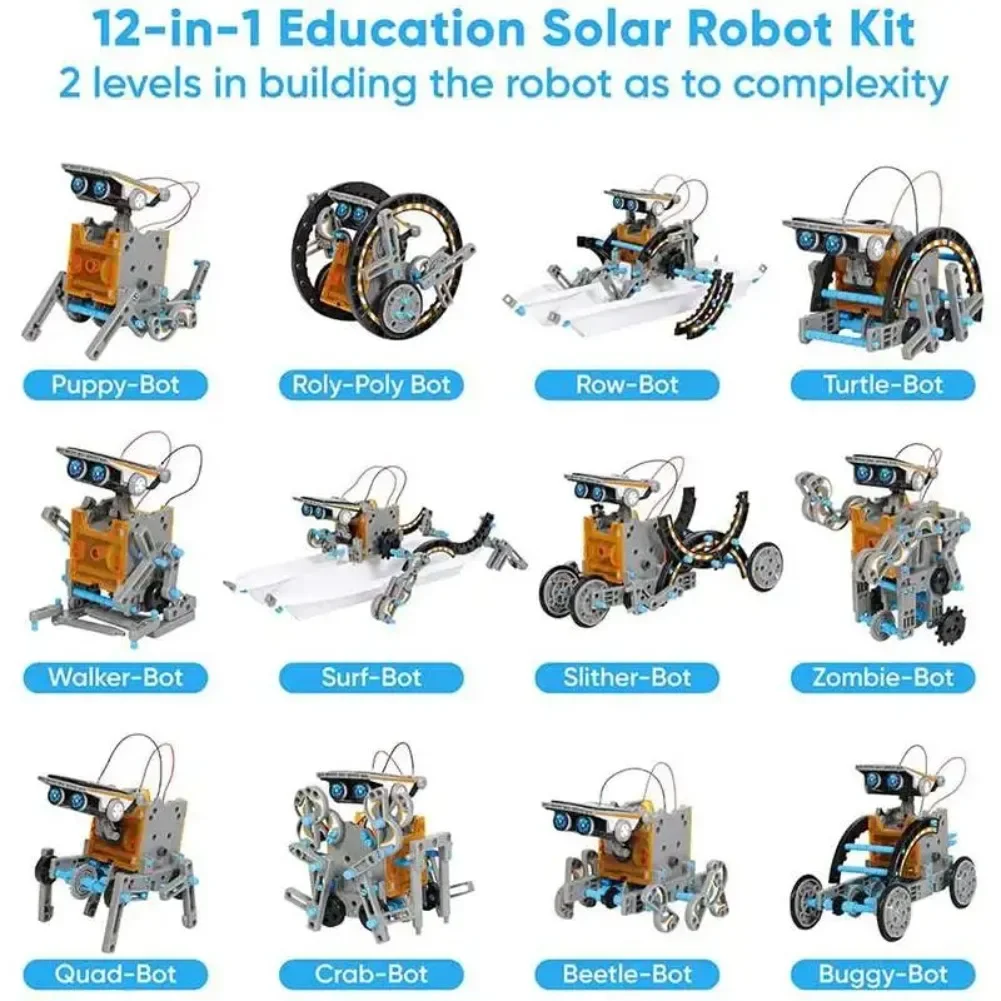 13 in 1 Solar Powered Robot Sc - Science Toys Diy 리뷰 및 가격